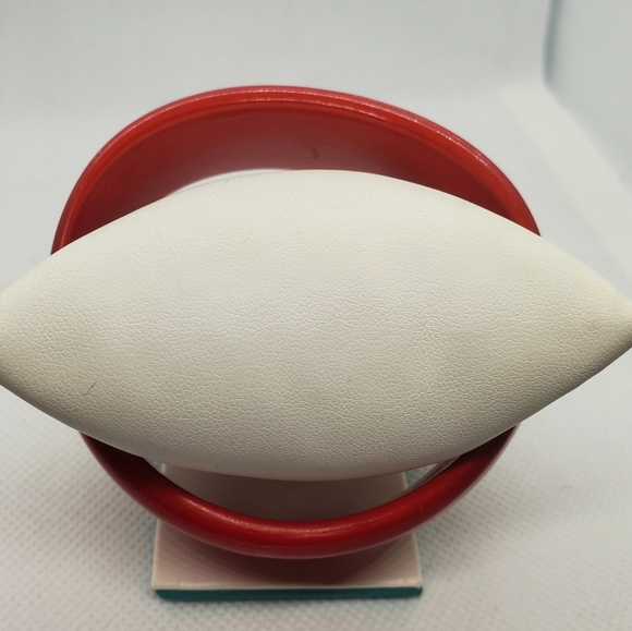 🍋 Vintage Retro Red Wavy Bracelet - Picture 4 of 6